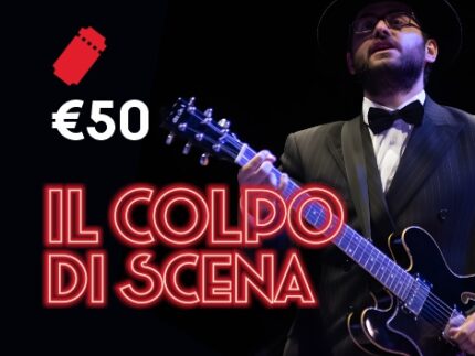 Spettacolo "A COLPI DI FRED" - Pacchetto Crowdfunding da 50€ "Il colpo di Scena"
